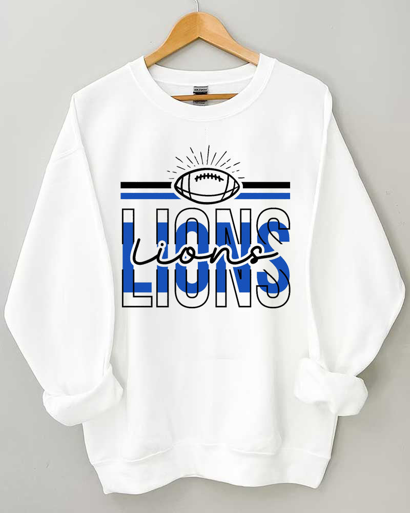 Detroit Lions Crewneck Sweatshirt