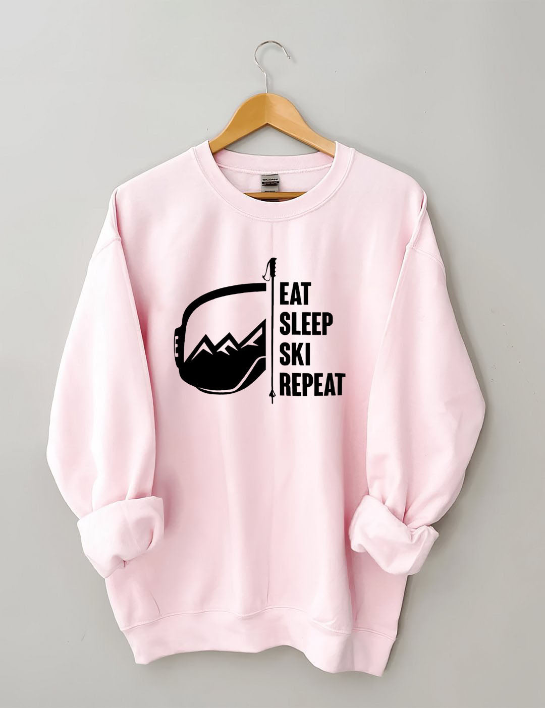 Eat Sleep Ski Repeat Sweatshirt