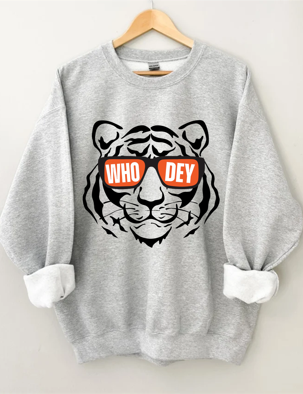 Who Dey Bengals Football Sweatshirt