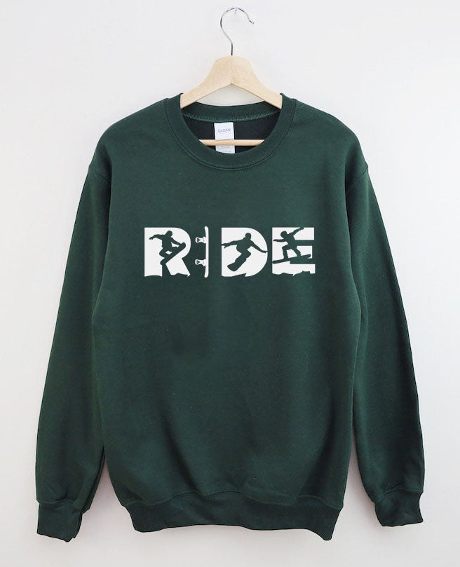 Ride Snowboard Ski Sweatshirt