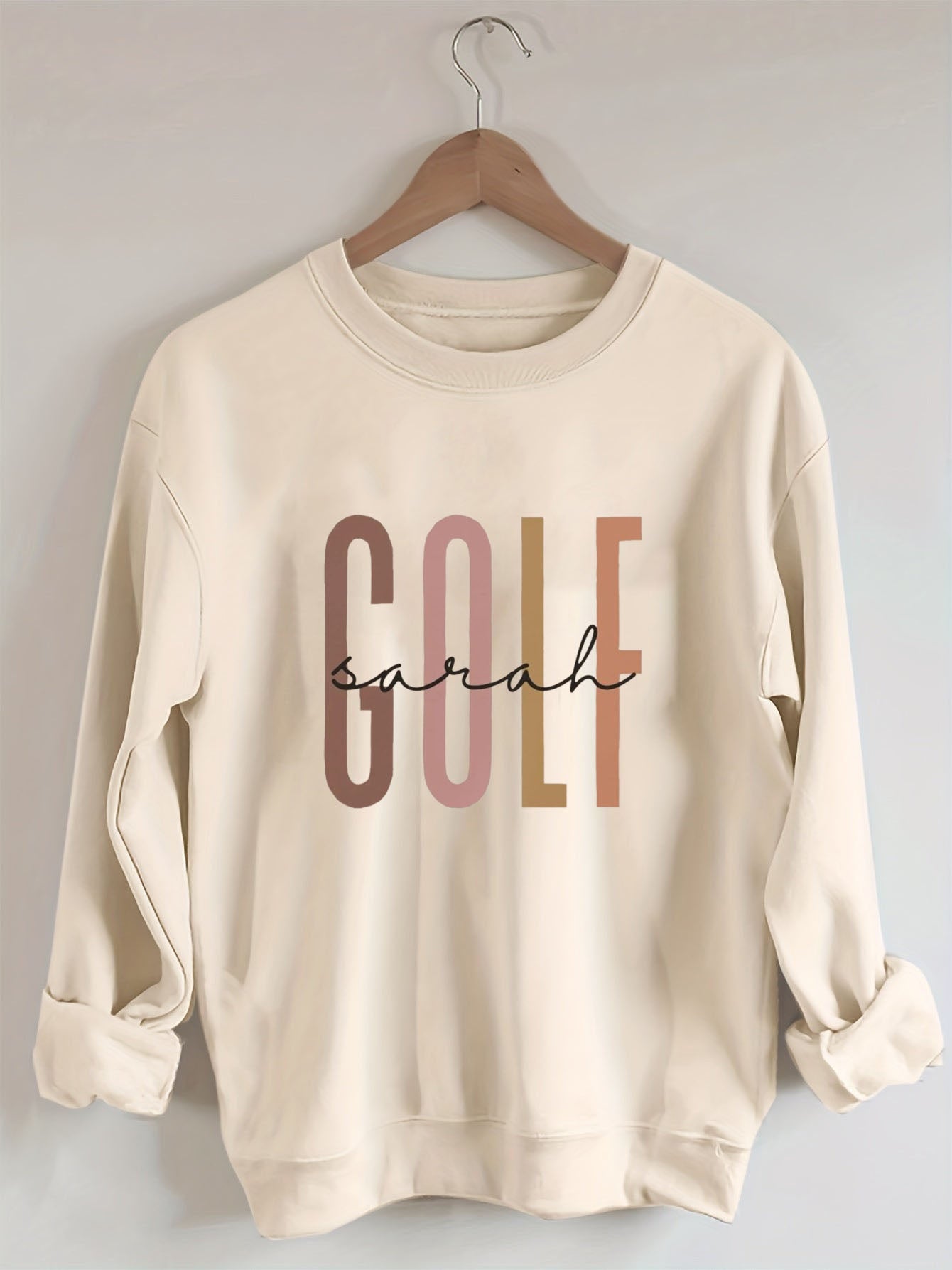 Custom Name Golf Sweatshirt