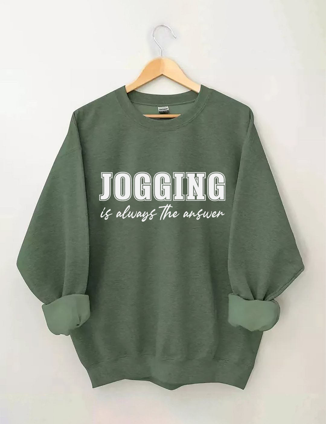 Jogging Is Always the Answer Sweatshirt