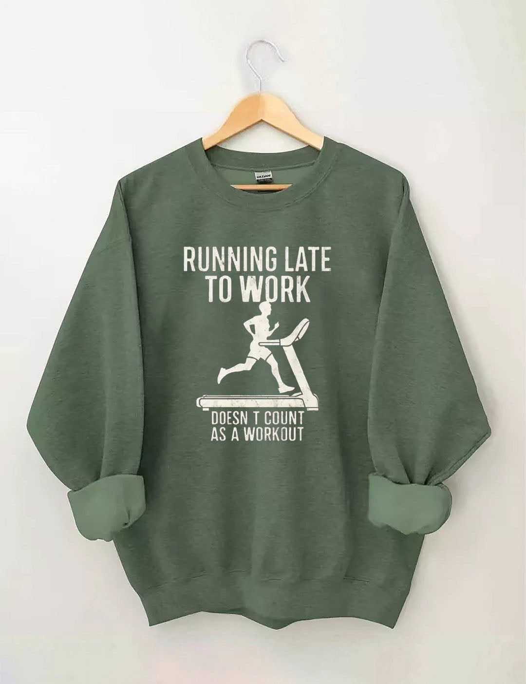 Running Late to Work Sweatshirt