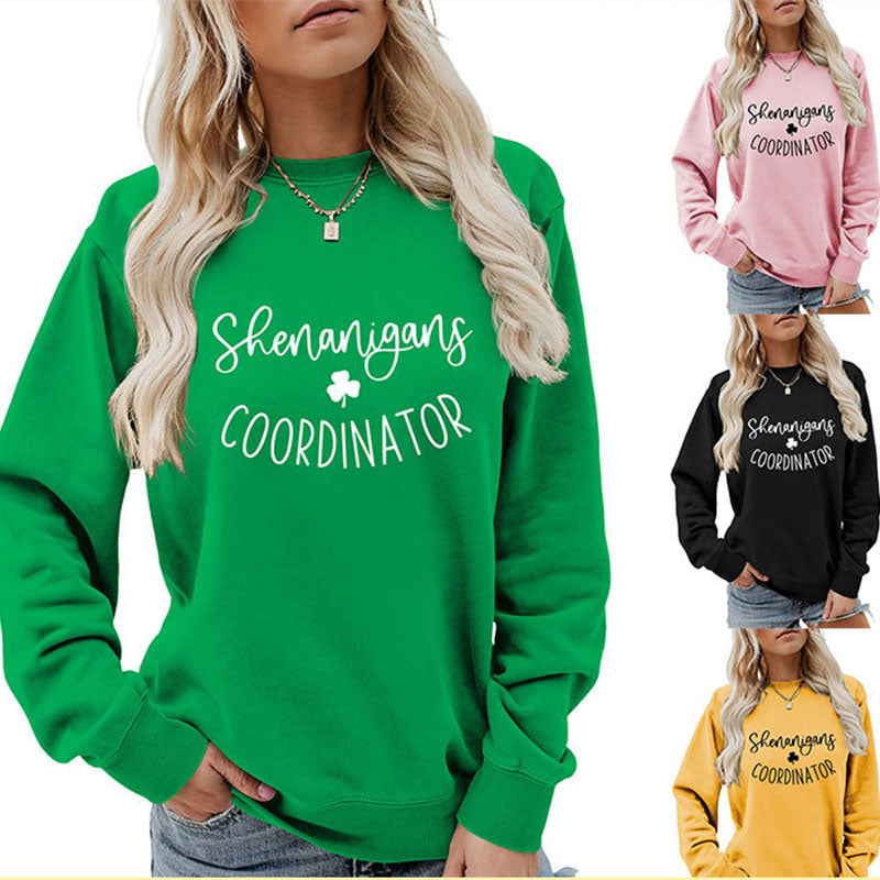 Shenanigans Coordinator St Patricks Day Sweatshirt