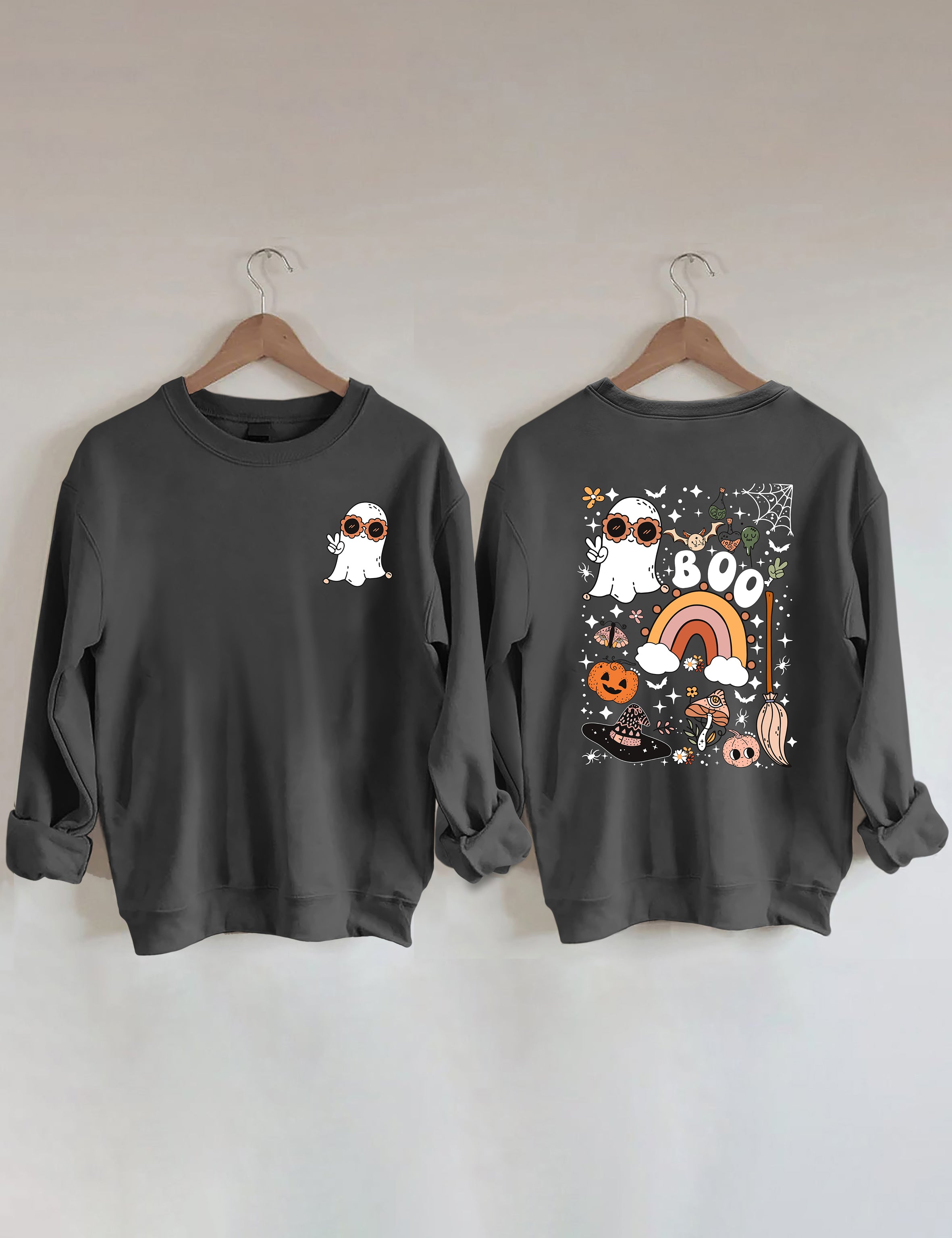 Cute Ghost Halloween Sweatshirt