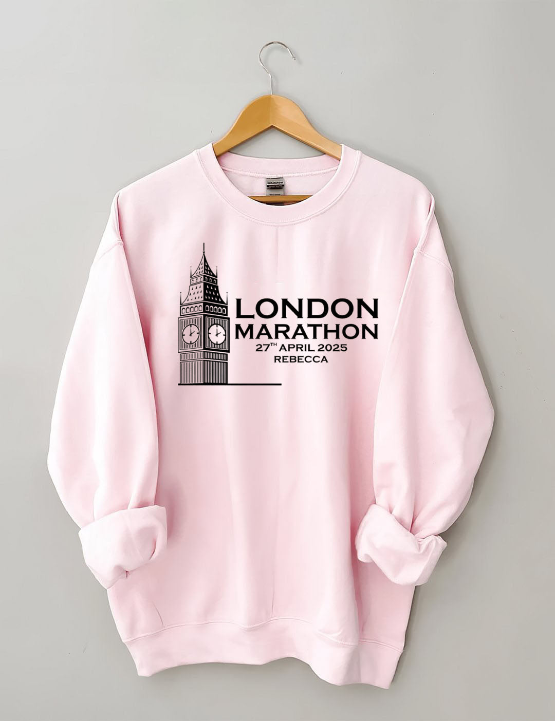 Personalised London Marathon 2025 Sweatshirt