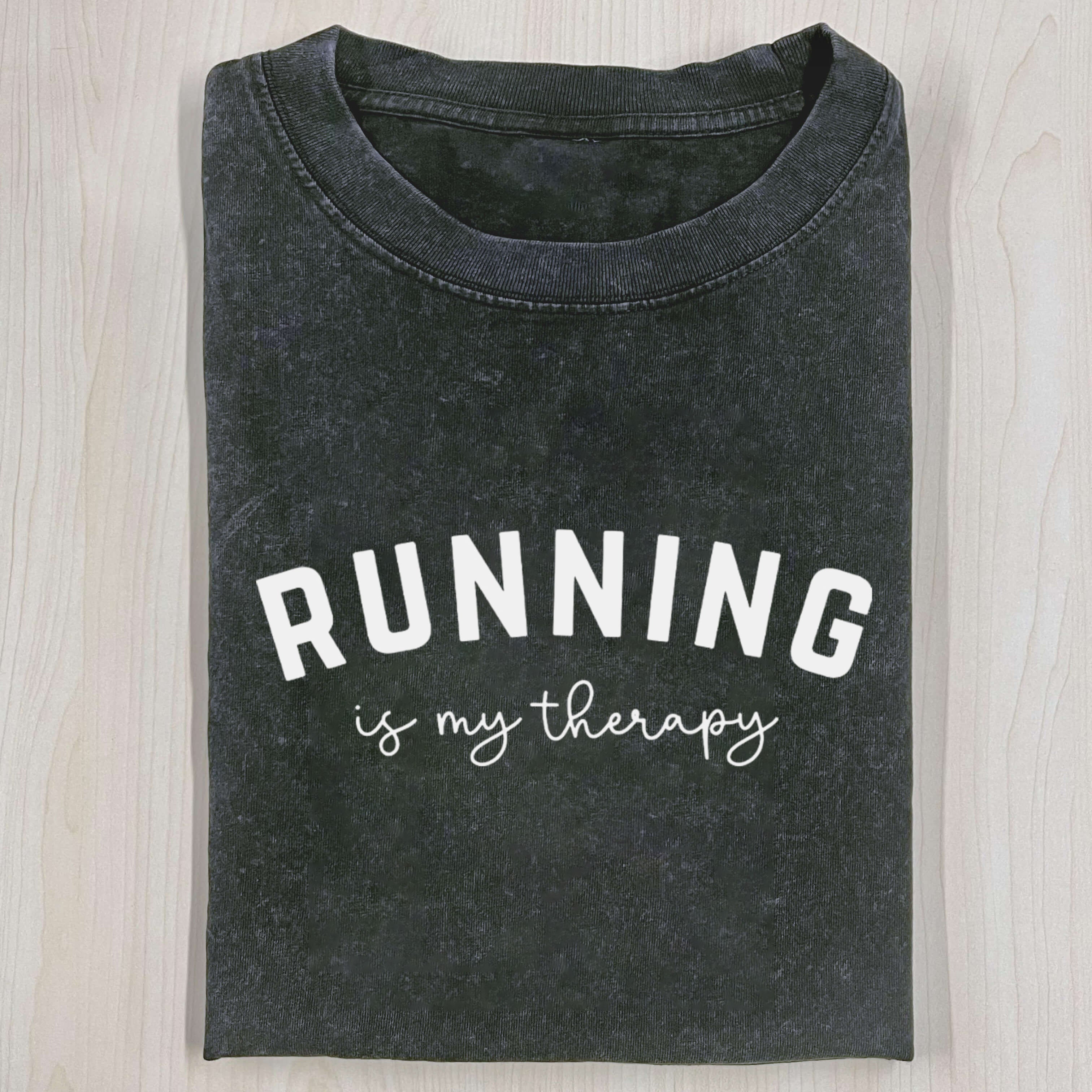 Running Is My Therapy Vintage  T-Shirt/ Sweatshirt/ Hoodie