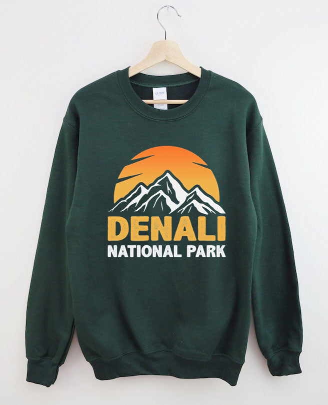 Denali National Park Hiking  Sweatshirt