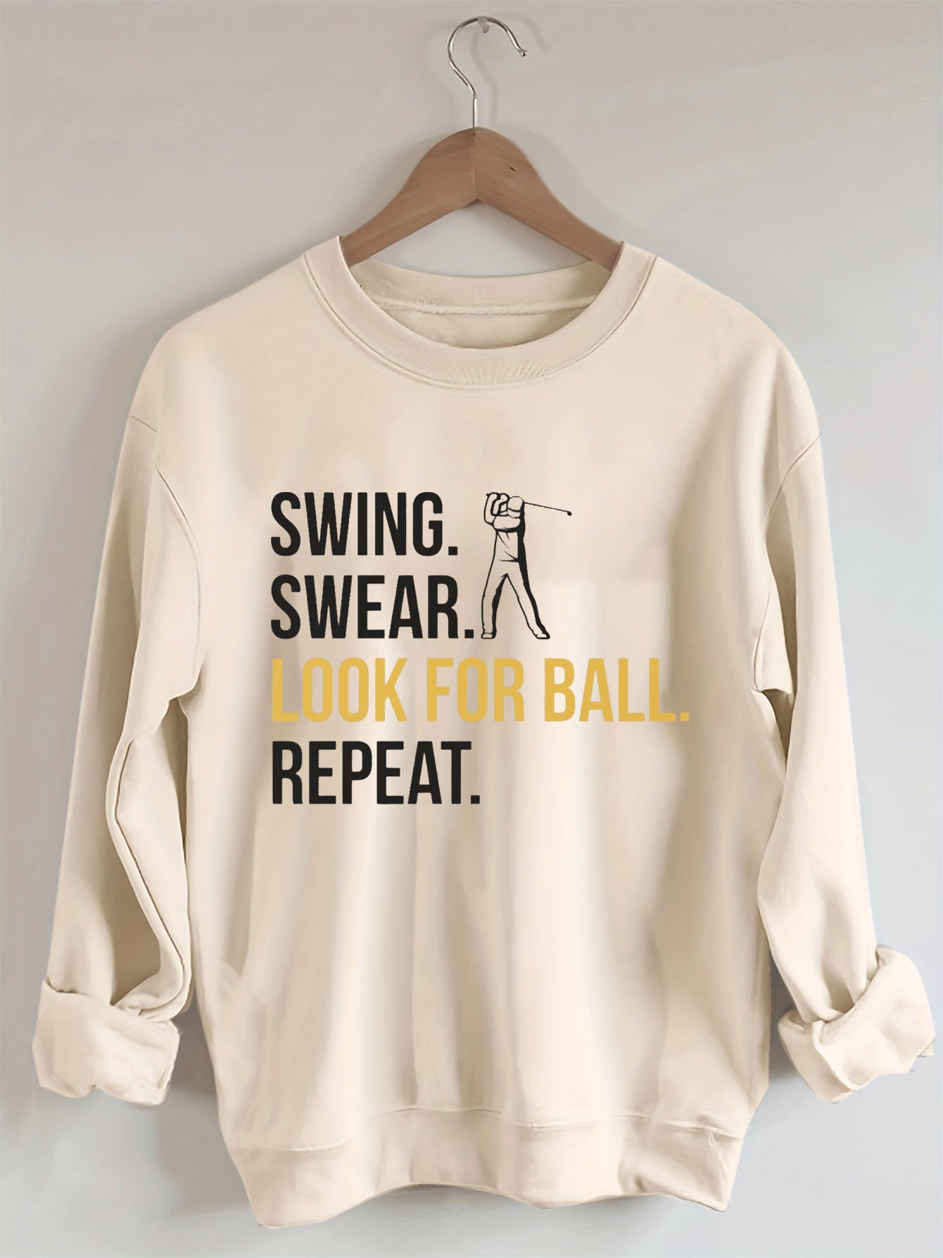 Swing Swear Look For Ball Repeat