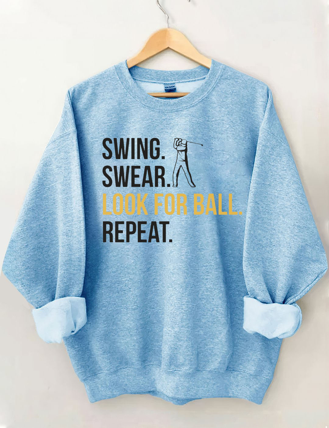 Swing Swear Look For Ball Repeat