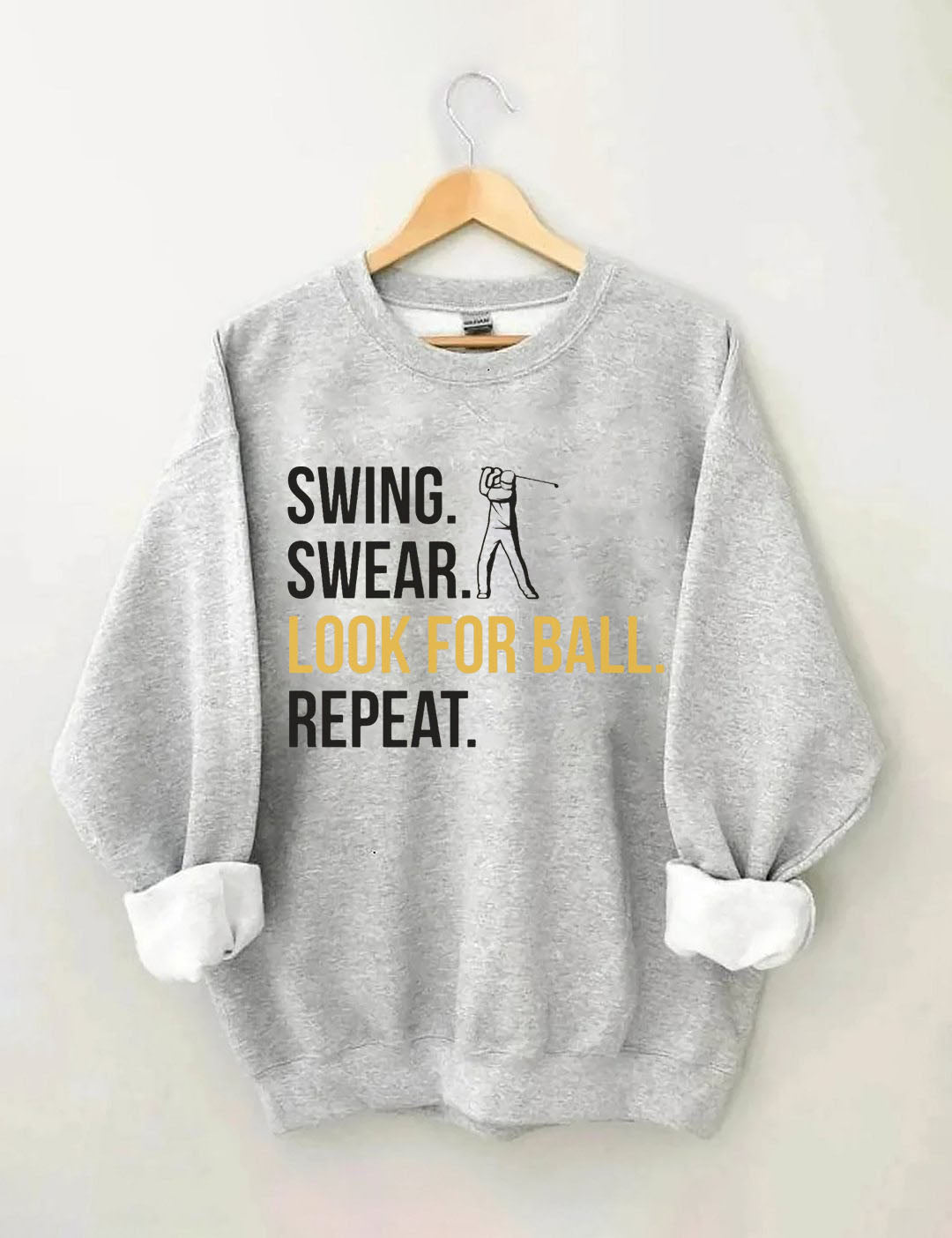 Swing Swear Look For Ball Repeat