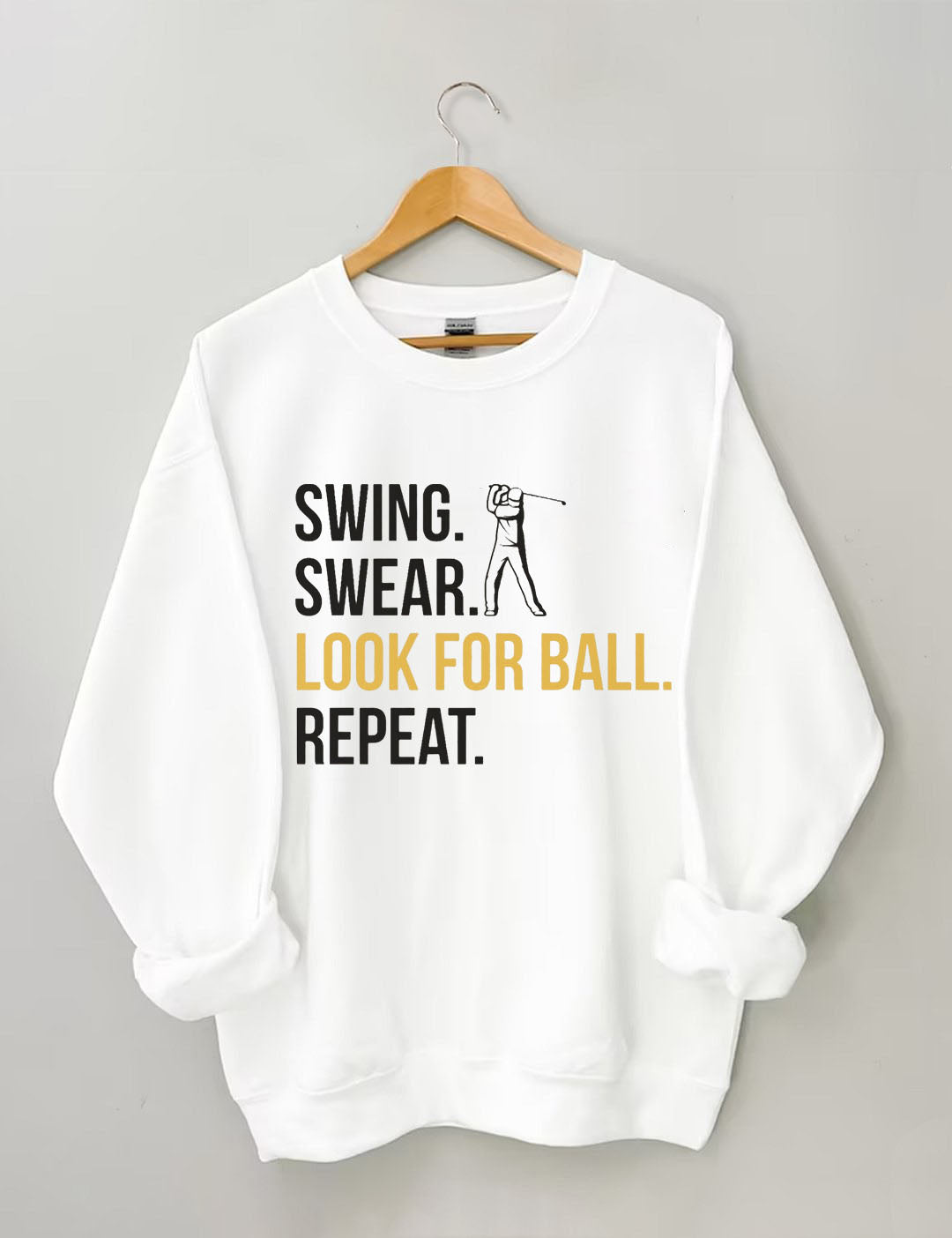 Swing Swear Look For Ball Repeat