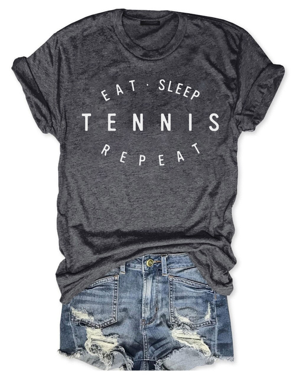 Eat Sleep Tennis Repeat T Shirt