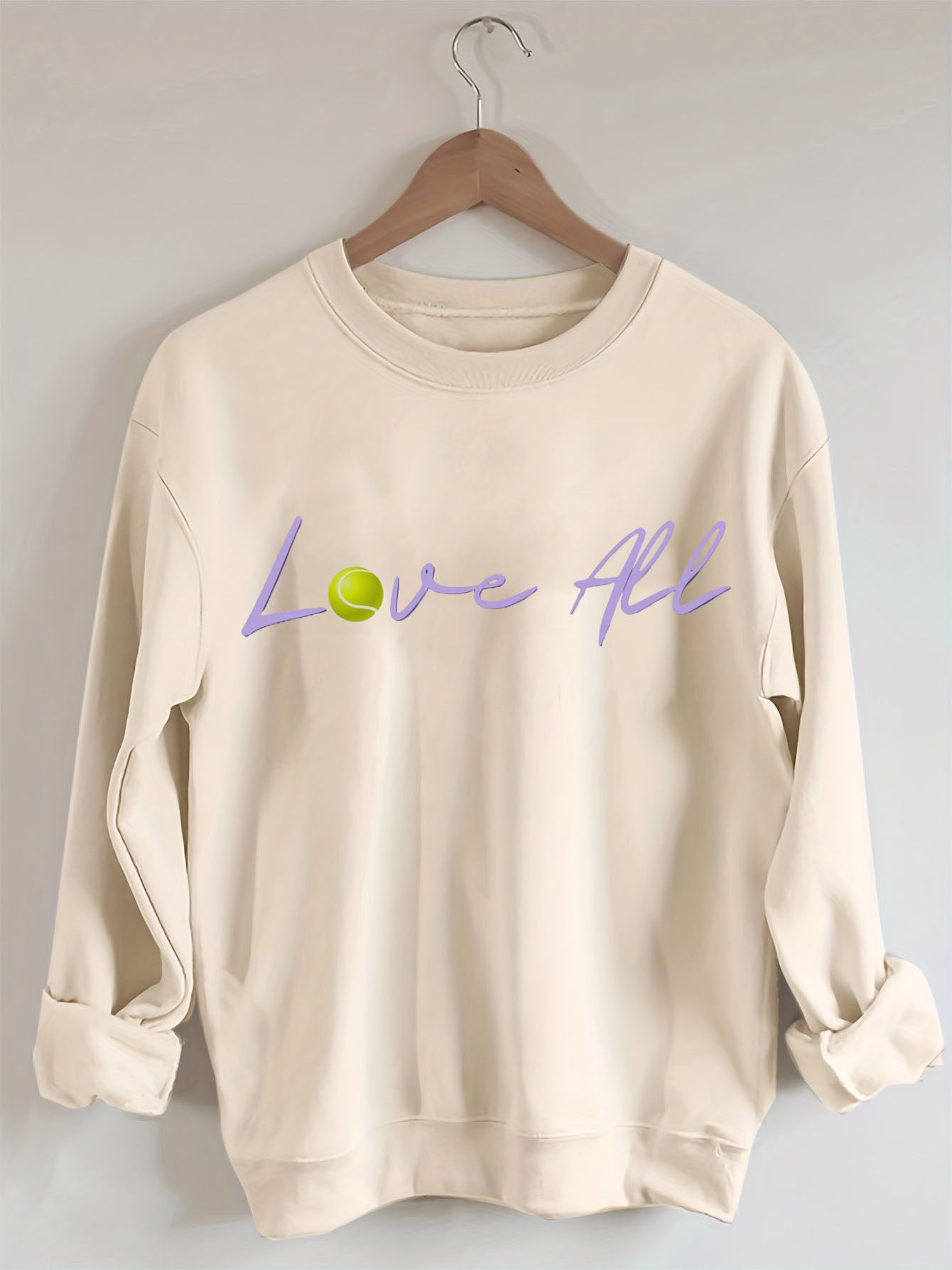 Love all tennis sweatshirt