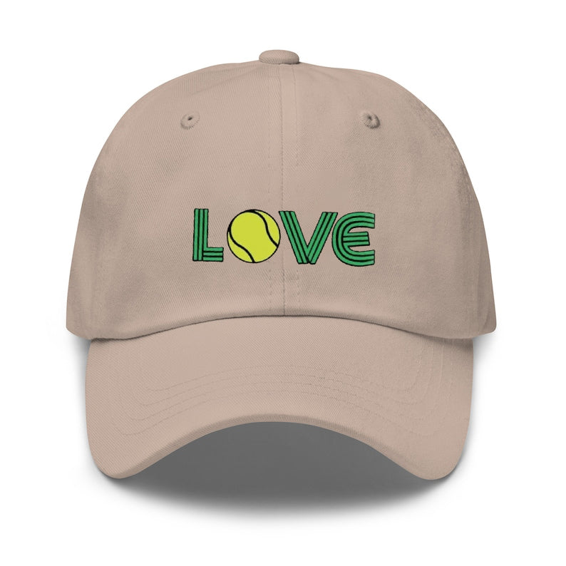 Love Tennis Baseball Hat