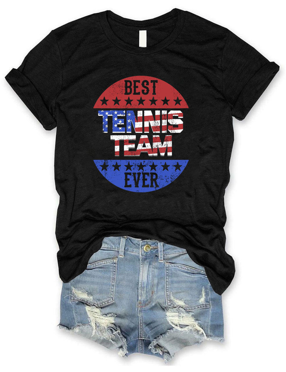 Best Tennis Team Ever 4th of July T-shirt