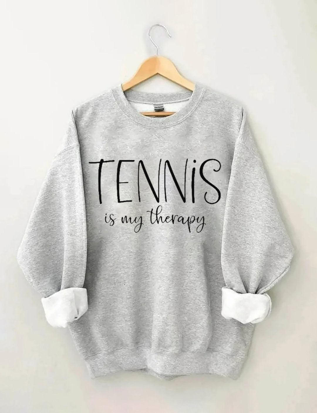 Tennis Is My Therapy Sweatshirt