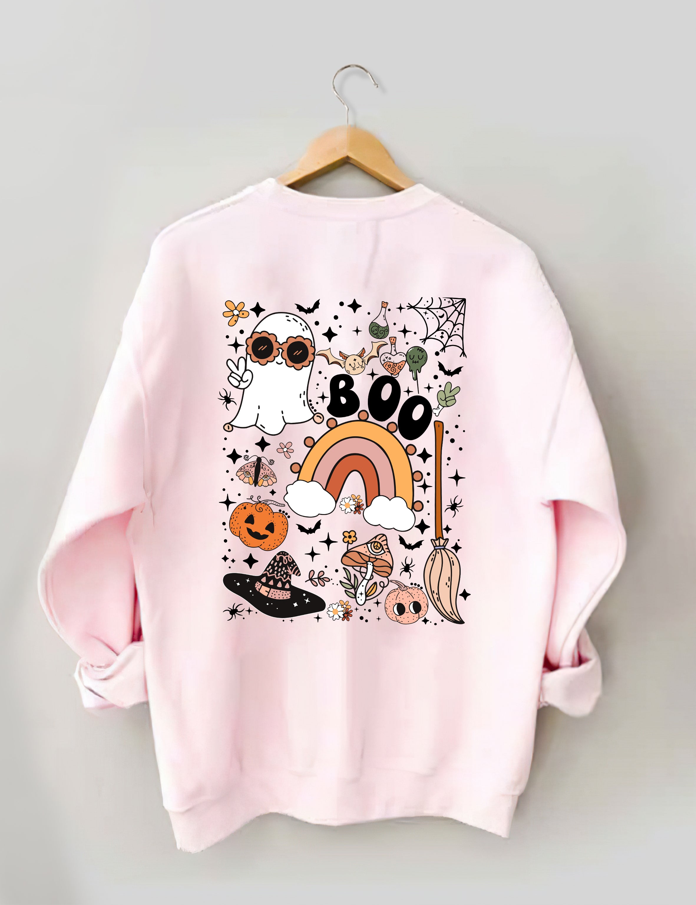 Cute Ghost Halloween Sweatshirt