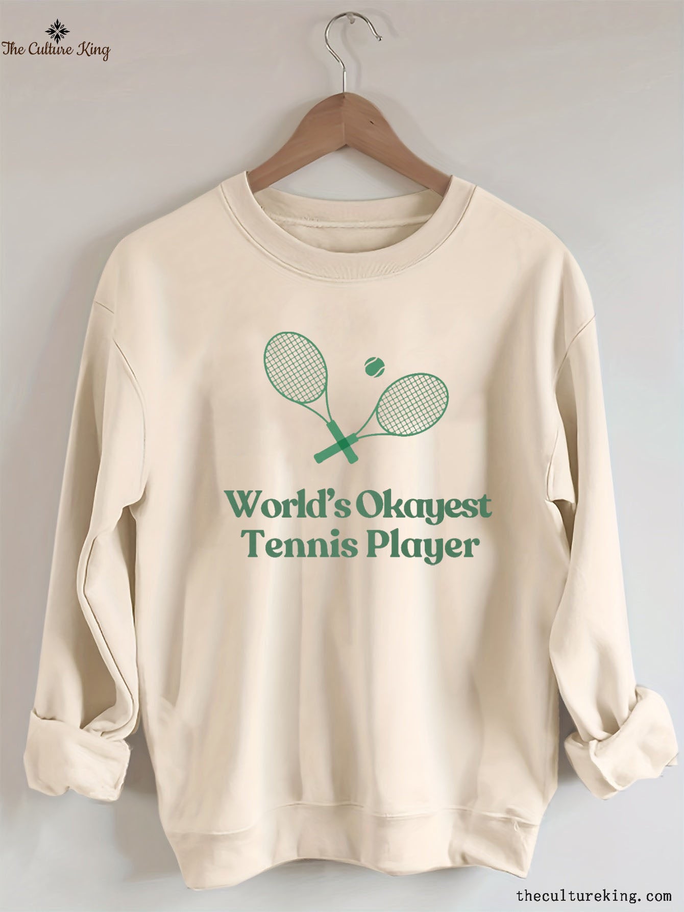 World's Okayest Tennis Player Sweatshirt