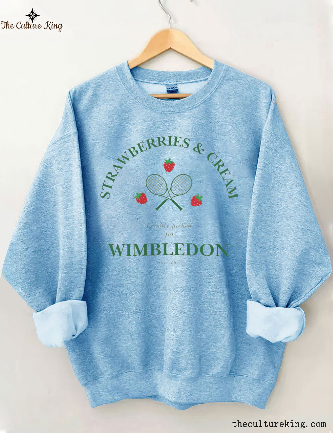 WIMBLEDON Strawberries & Cream  Sweatshirt