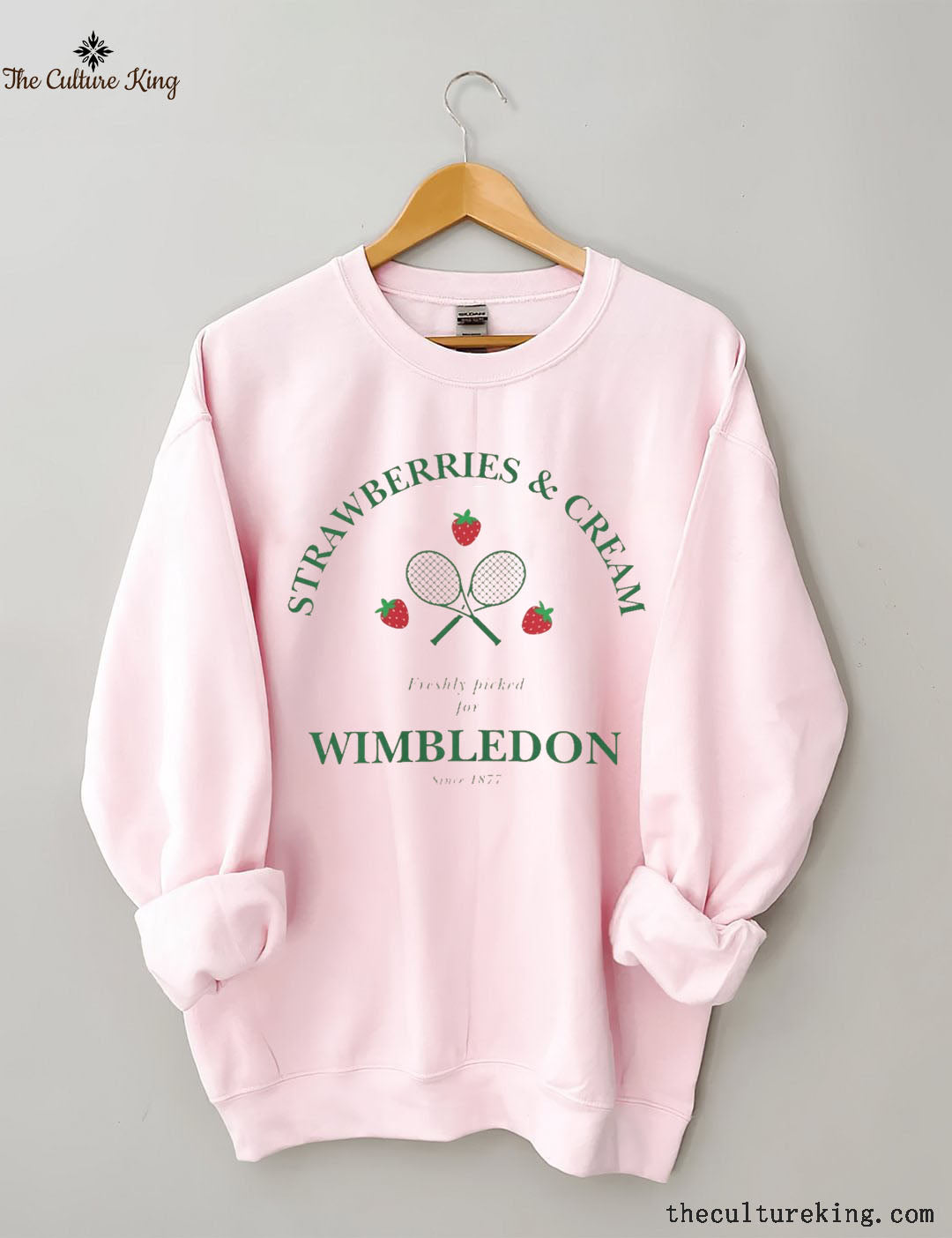 WIMBLEDON Strawberries & Cream  Sweatshirt