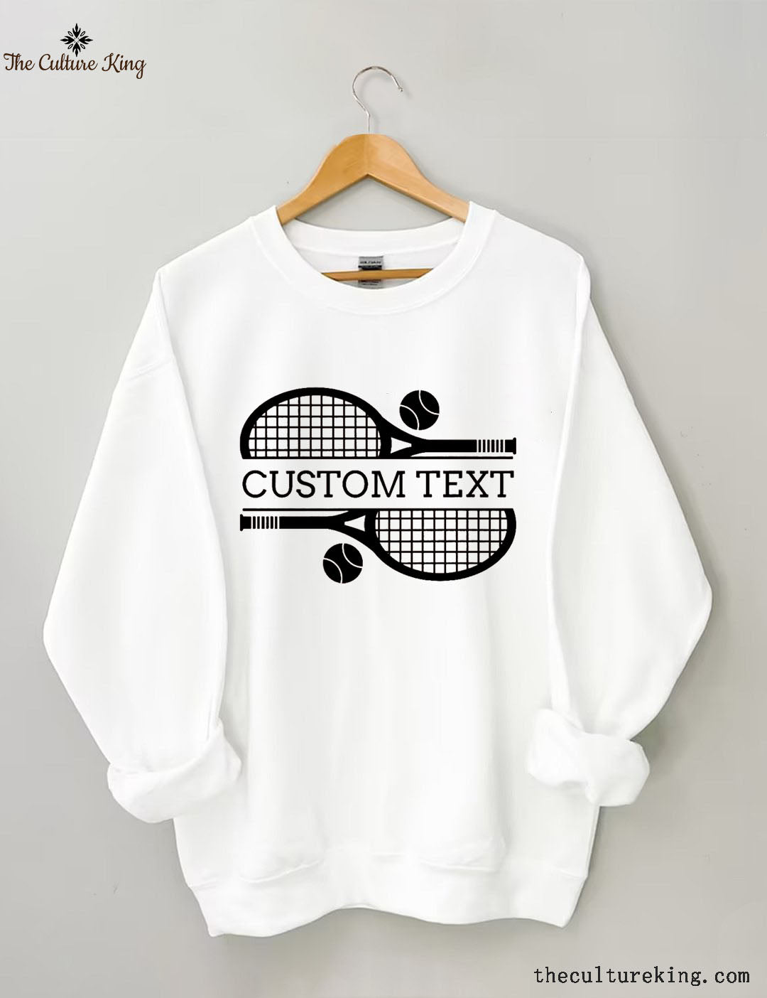 Custom Team Name Tennis Sweatshirt