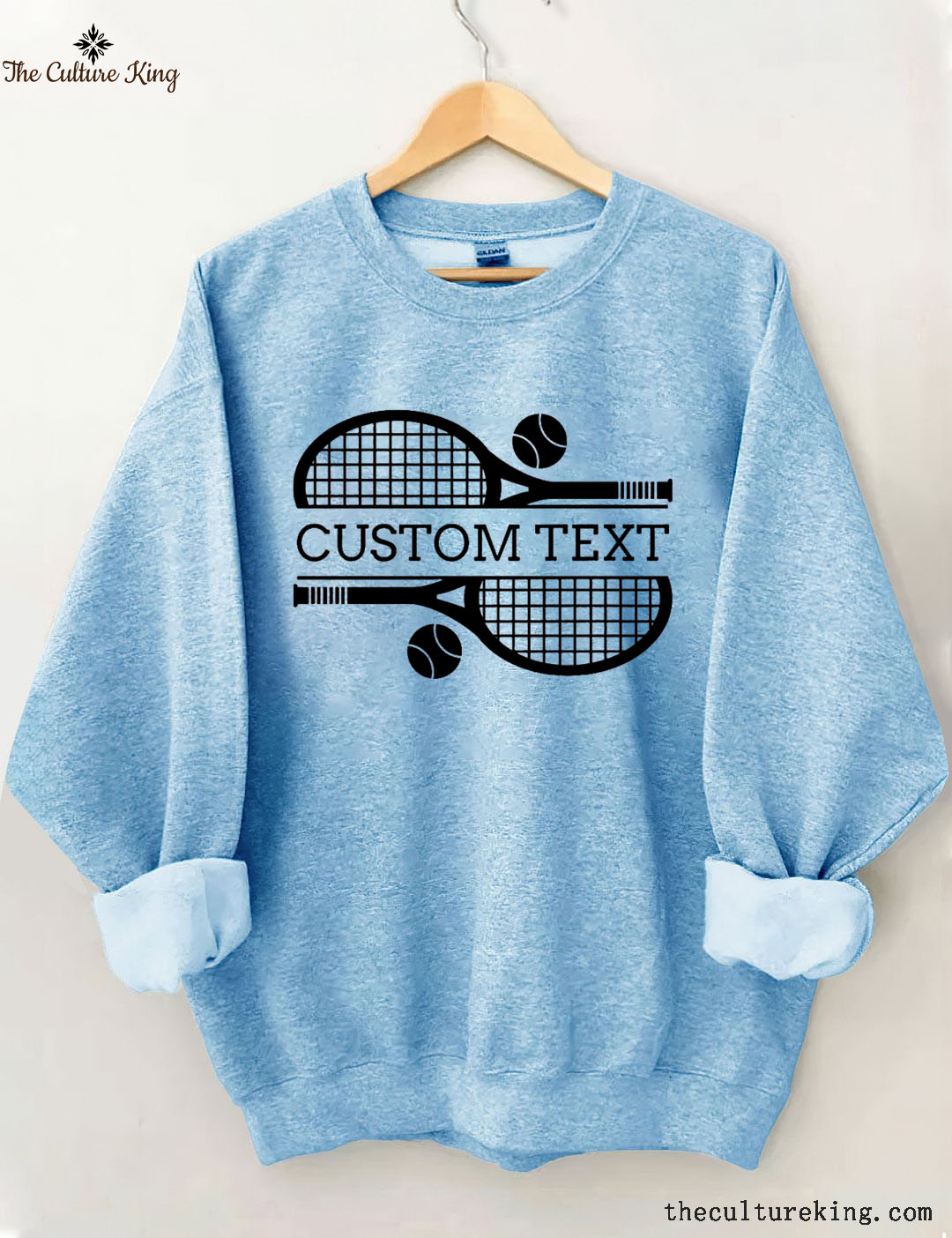 Custom Team Name Tennis Sweatshirt