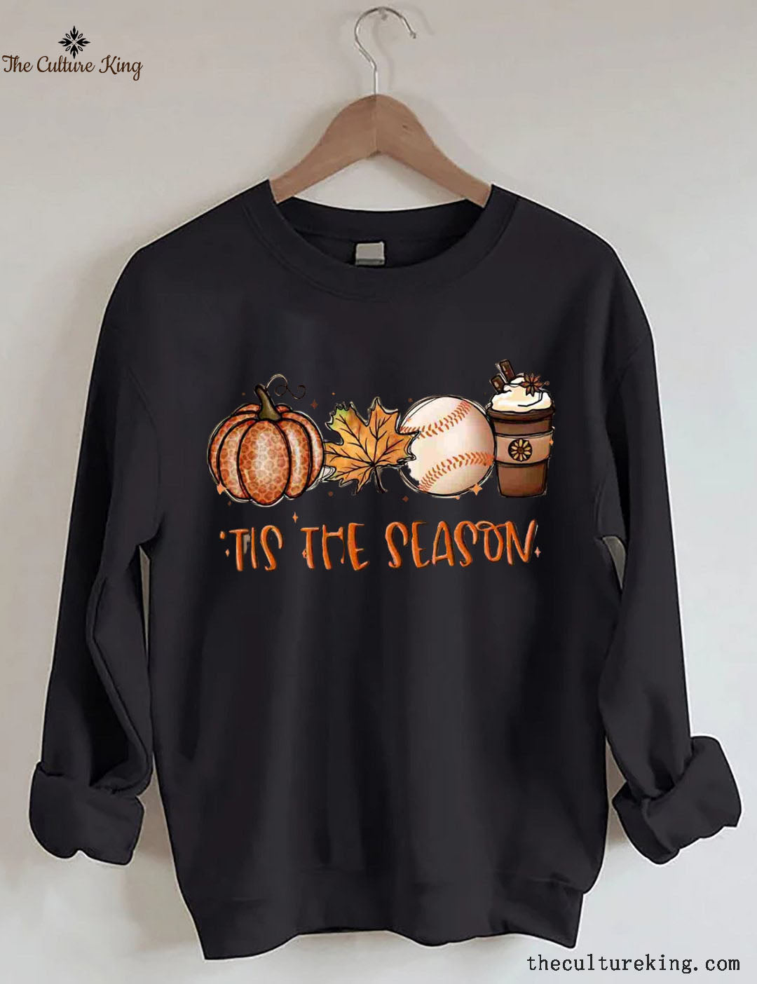 Tis The Season Fall Baseball Sweatshirts