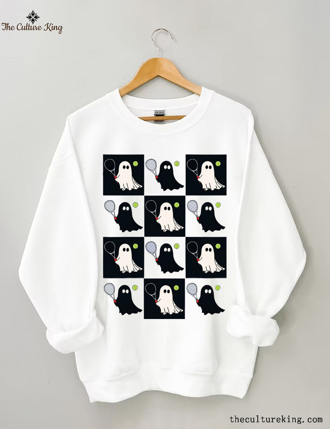 Spooky Tennis Lover Tennis  Sweatshirts