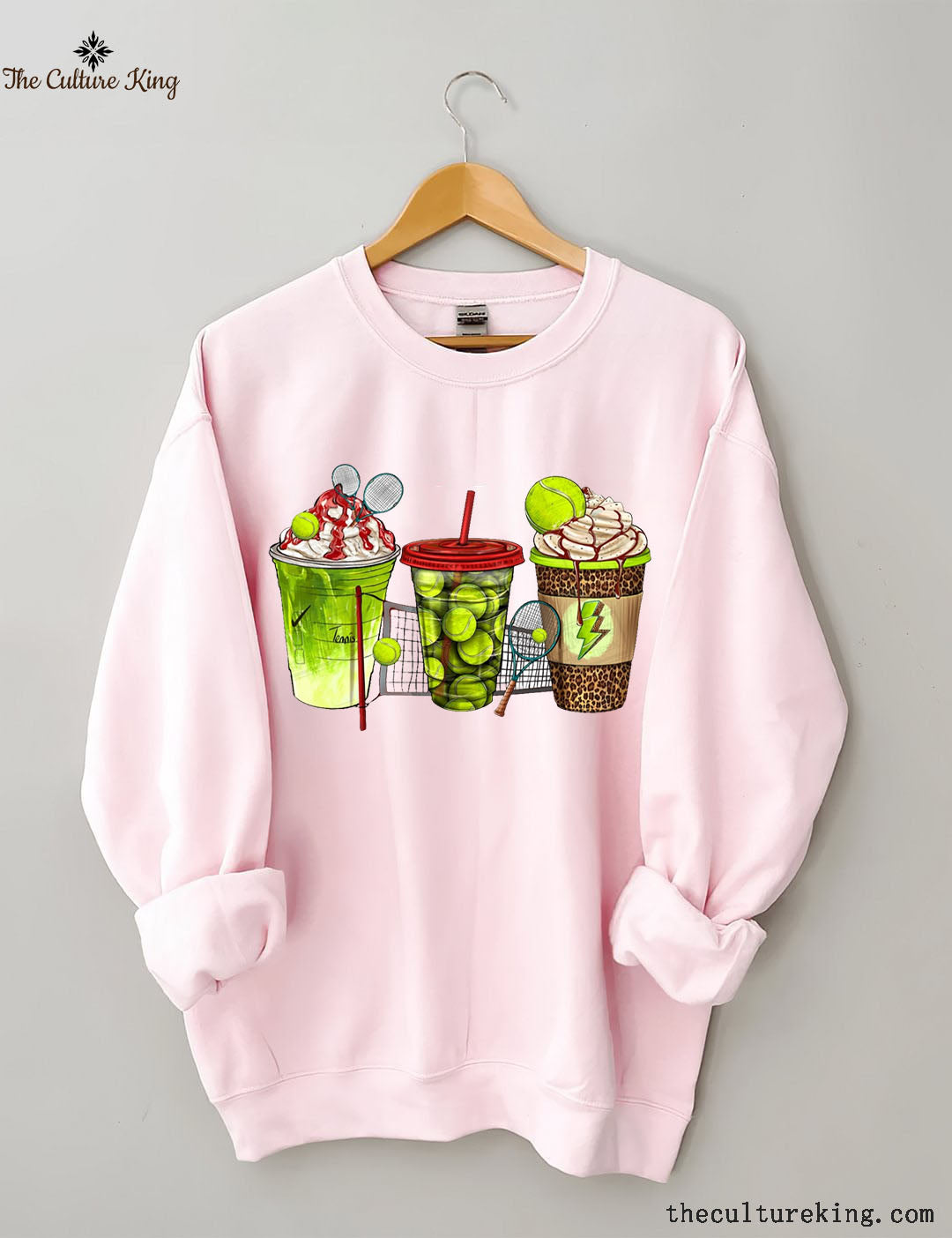 Tennis coffee cups Sweatshirt