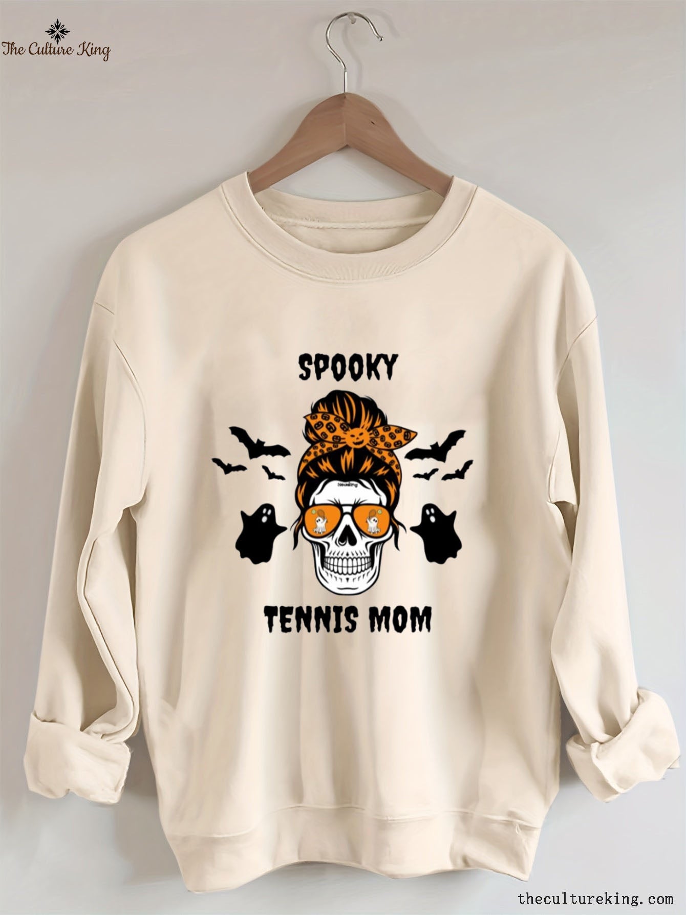 Spooky Tennis Mom Sweatshirt