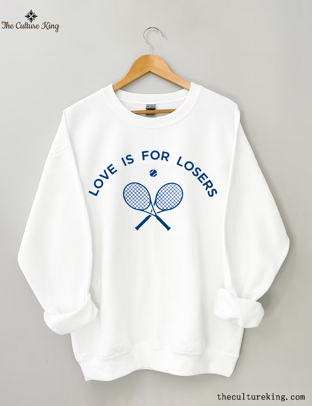 Love is For Losers Tennis Sweatshirt