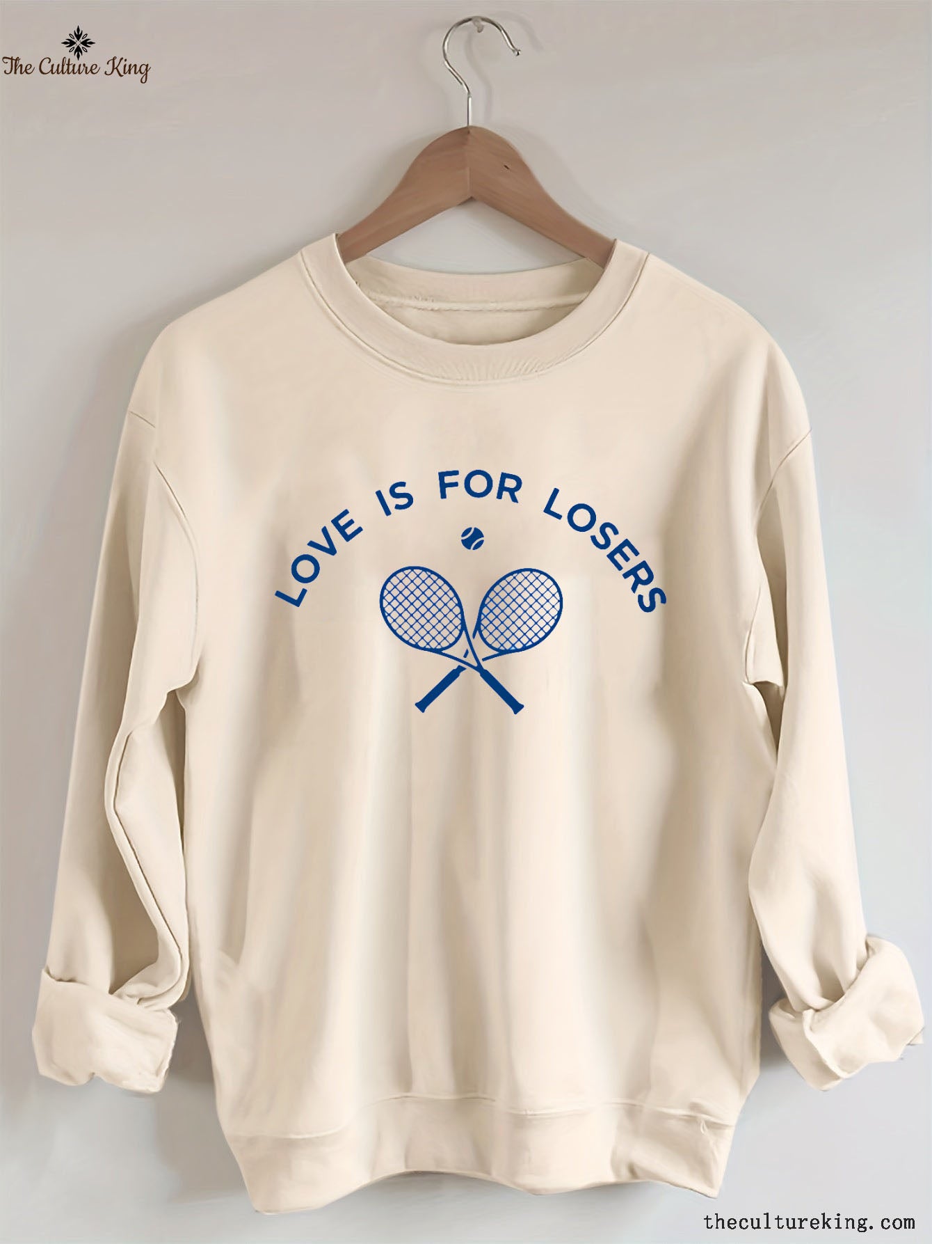 Love is For Losers Tennis Sweatshirt