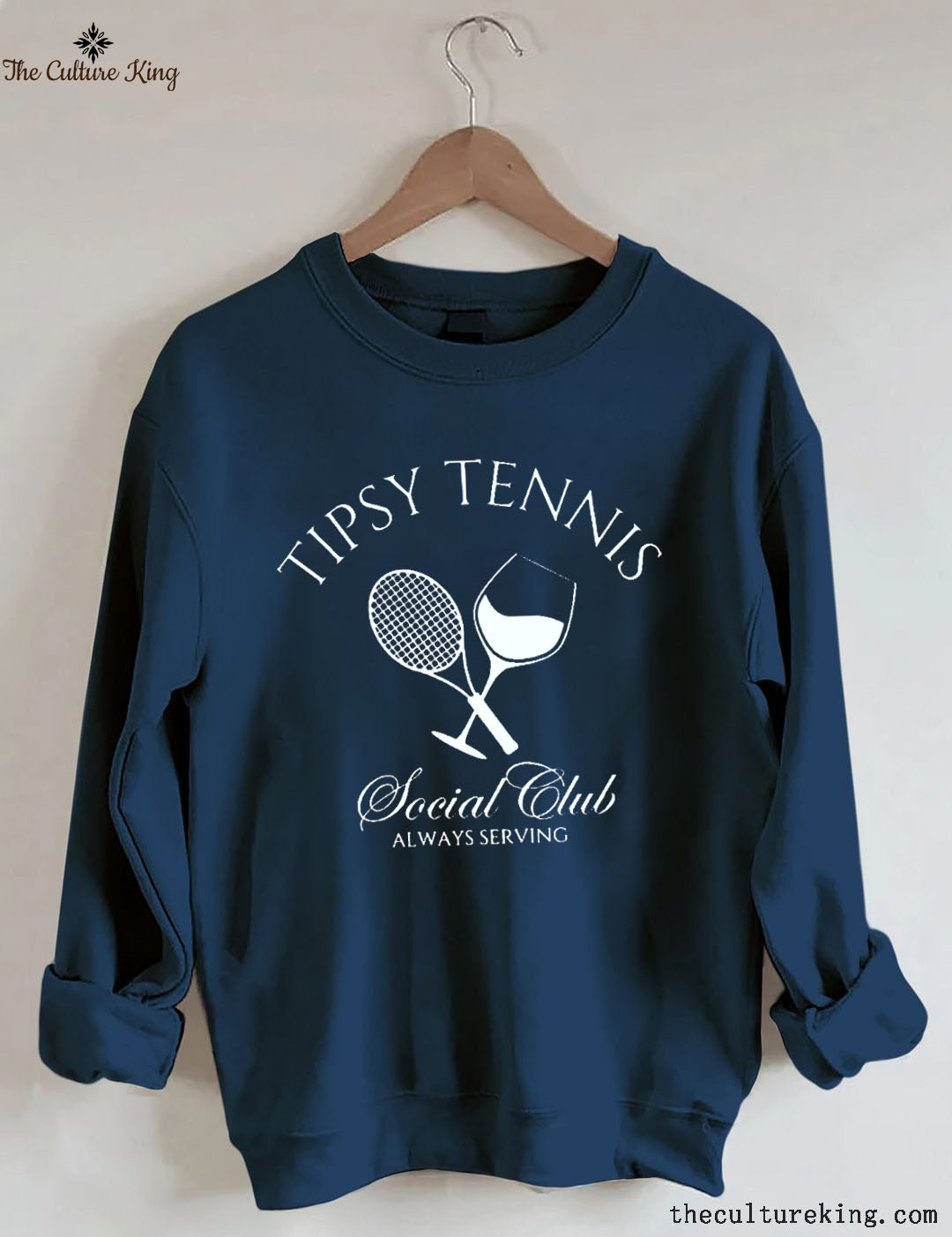 Tipsy Tennis Social Club sweatshirt