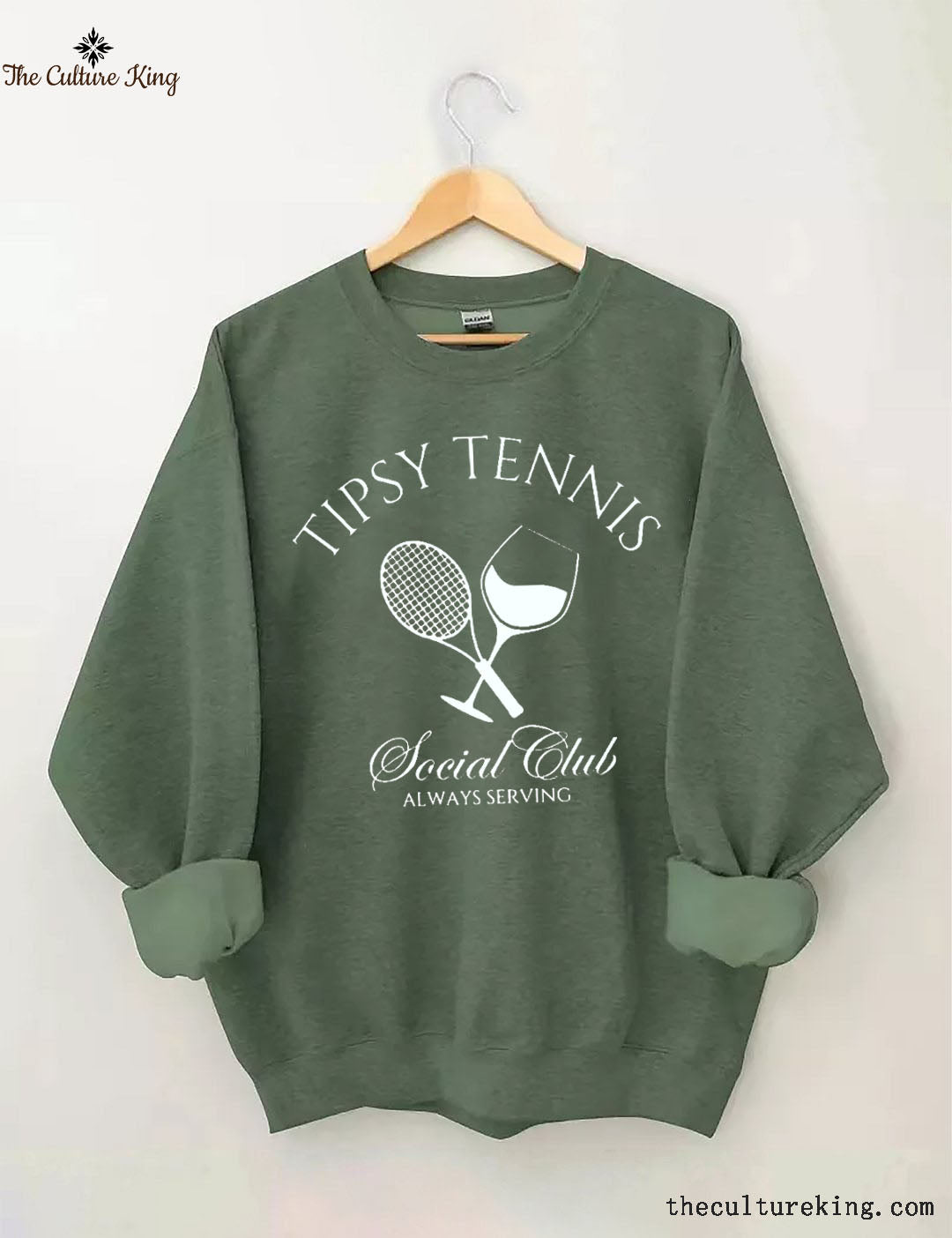 Tipsy Tennis Social Club sweatshirt