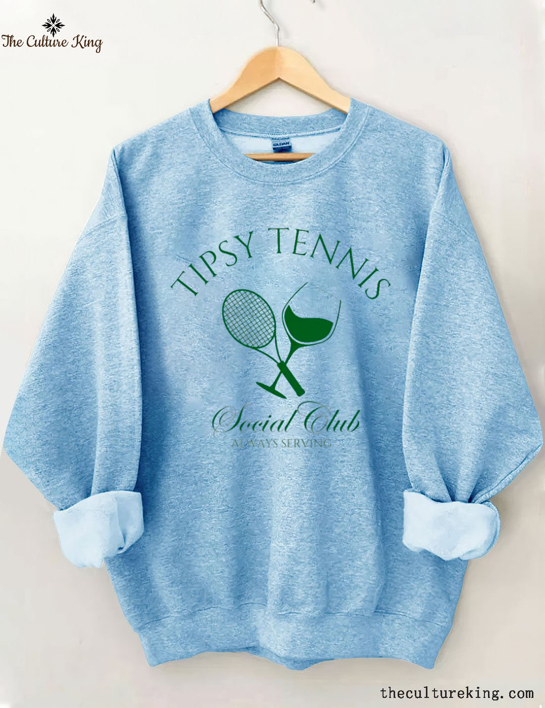 Tipsy Tennis Social Club sweatshirt