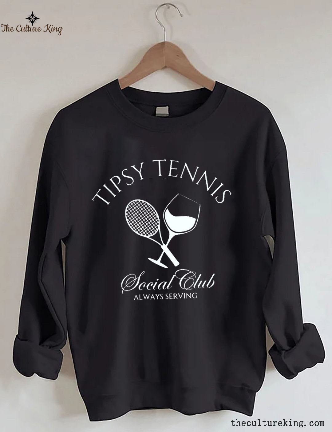 Tipsy Tennis Social Club sweatshirt