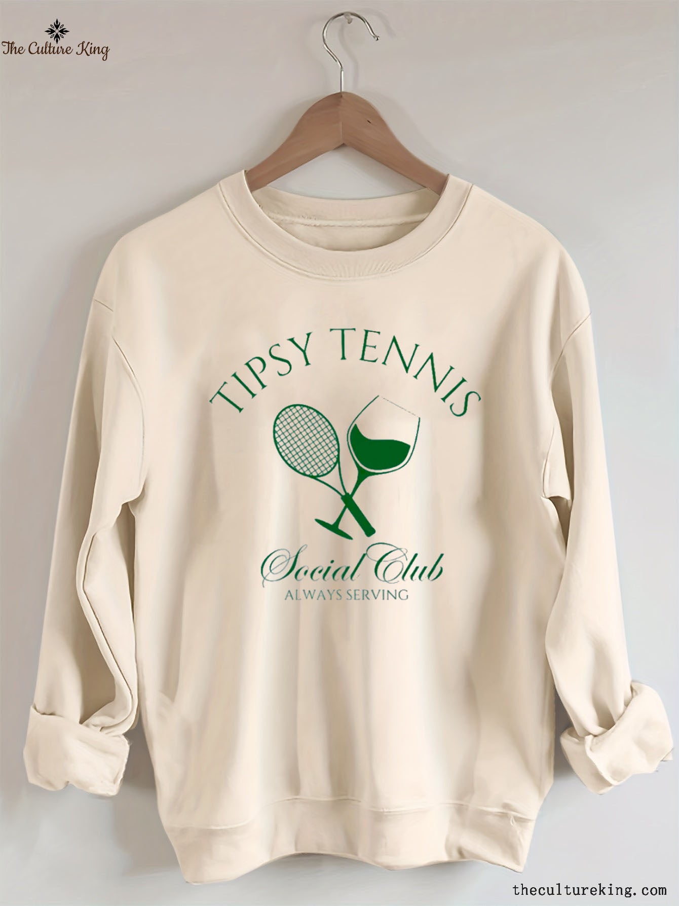 Tipsy Tennis Social Club sweatshirt