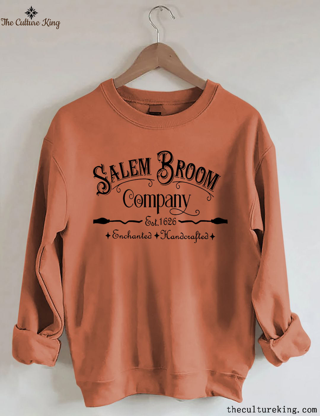 Salem Broom Company Halloween Sweatshirt