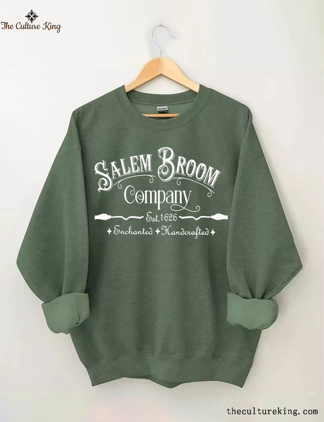 Salem Broom Company Halloween Sweatshirt