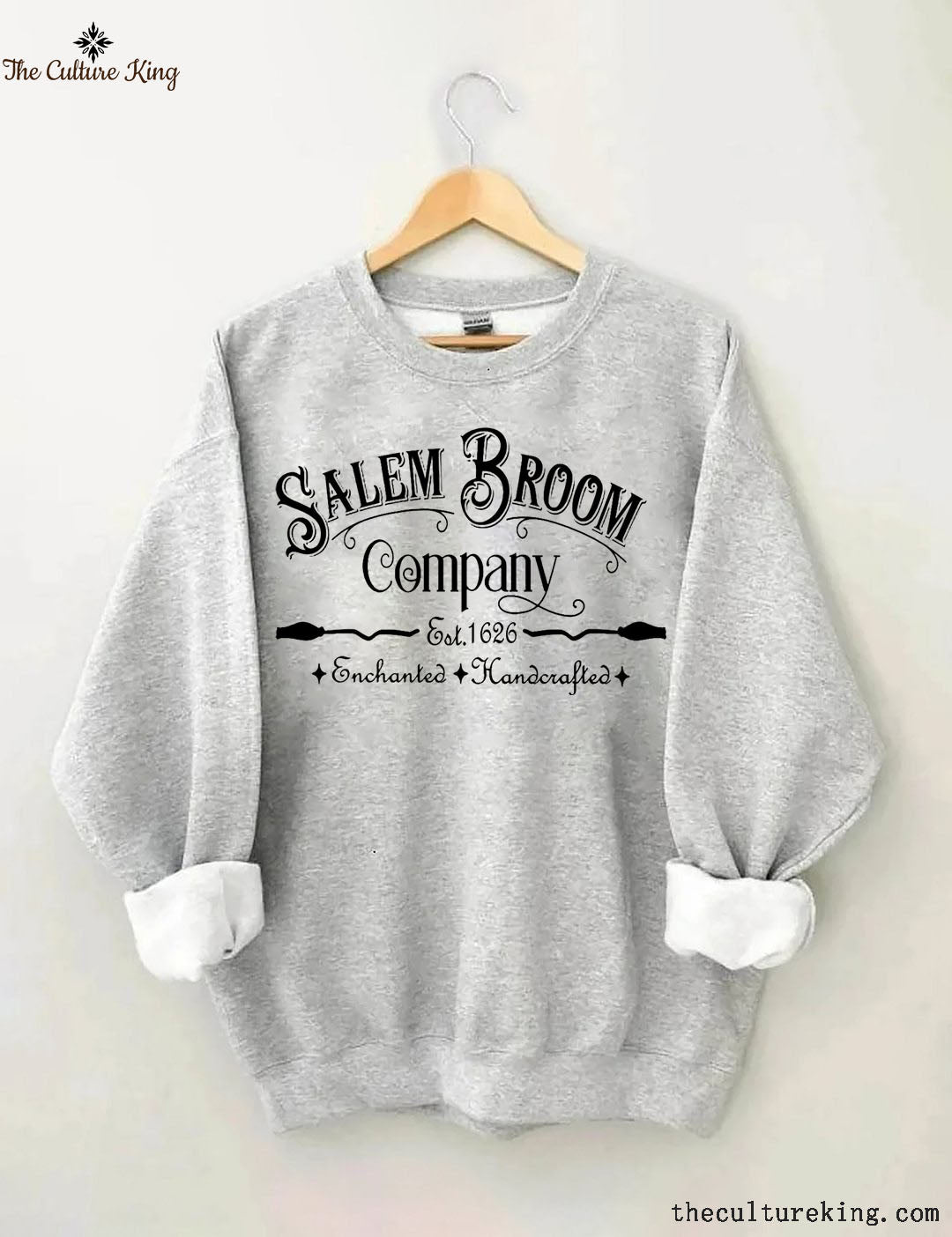 Salem Broom Company Halloween Sweatshirt