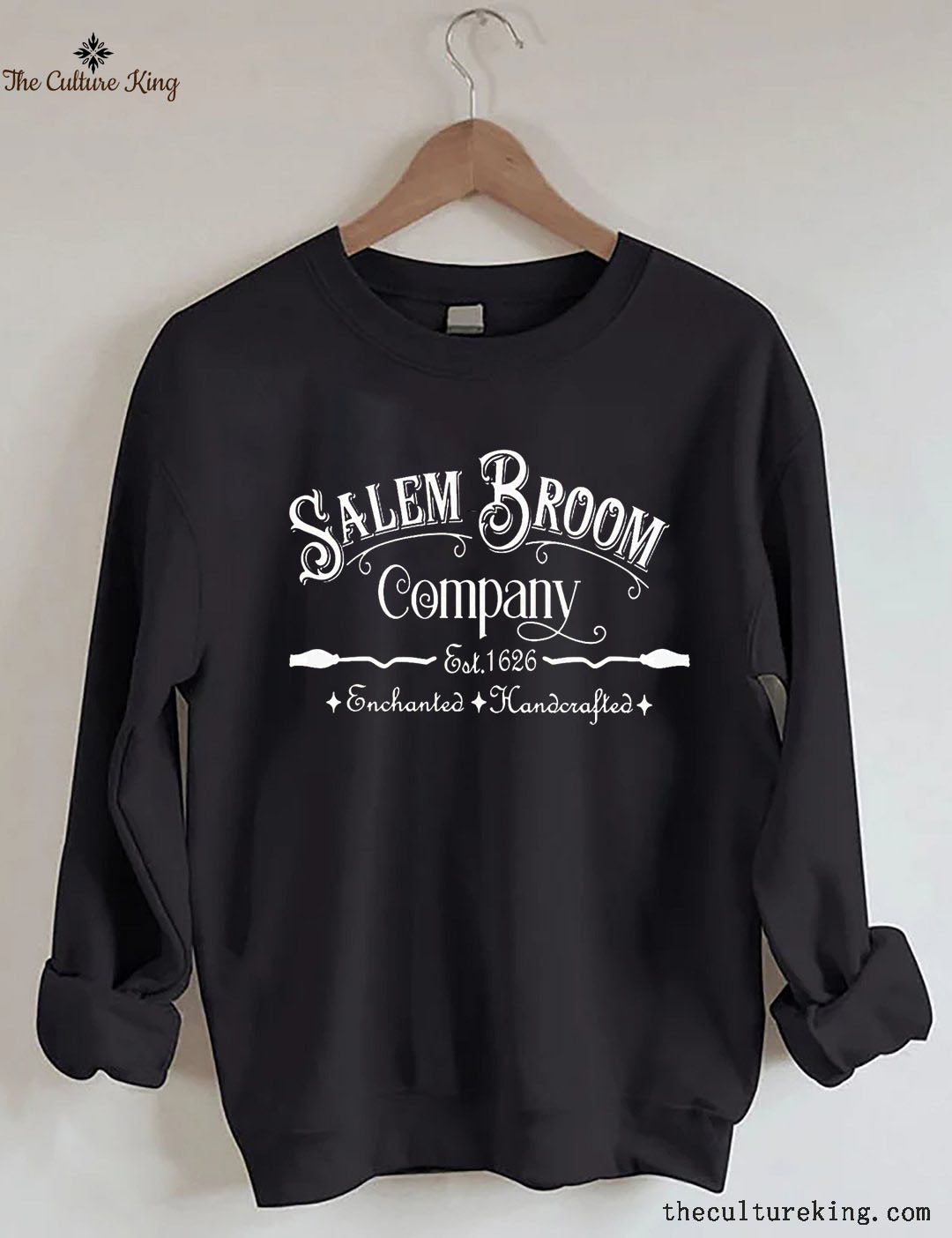 Salem Broom Company Halloween Sweatshirt