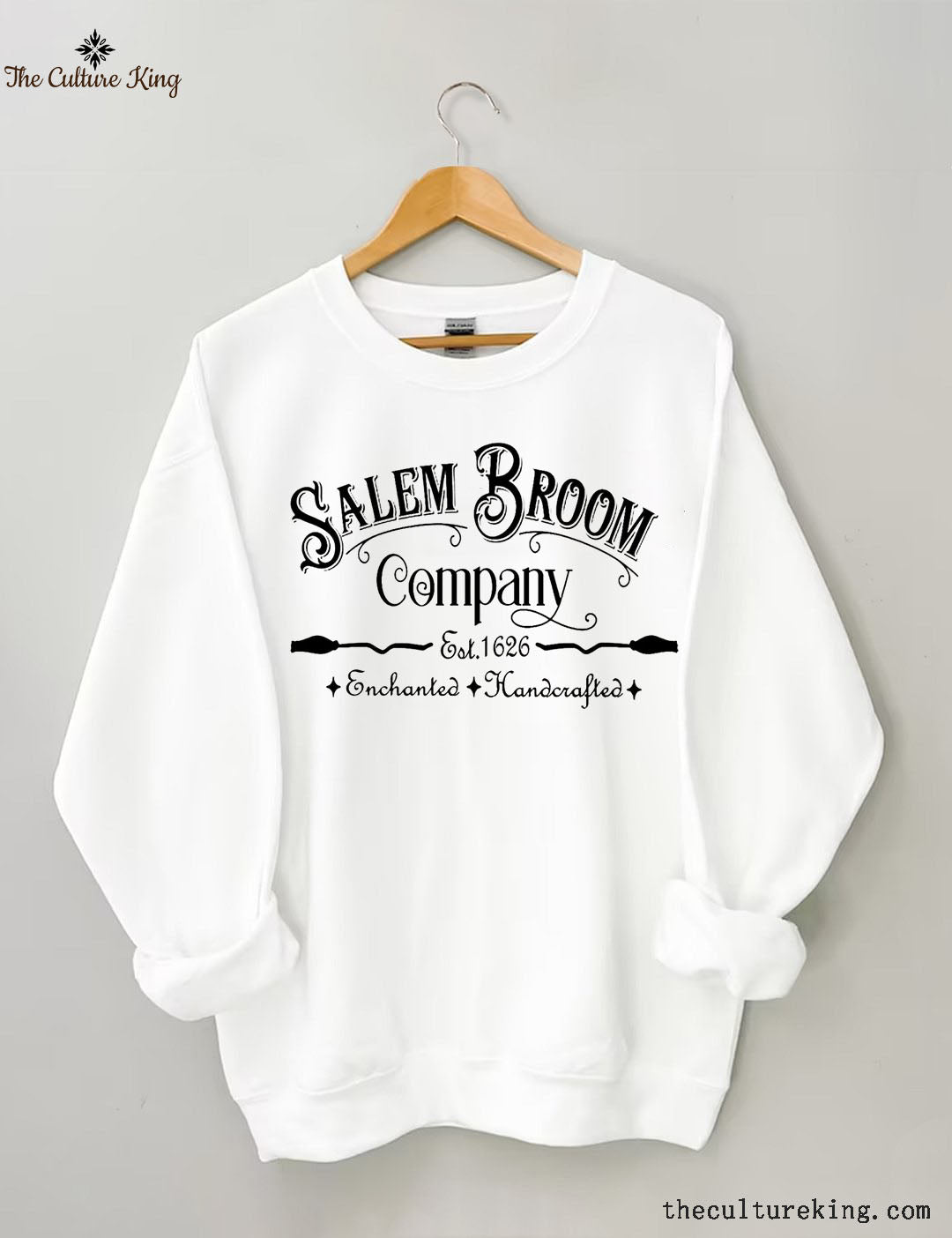 Salem Broom Company Halloween Sweatshirt