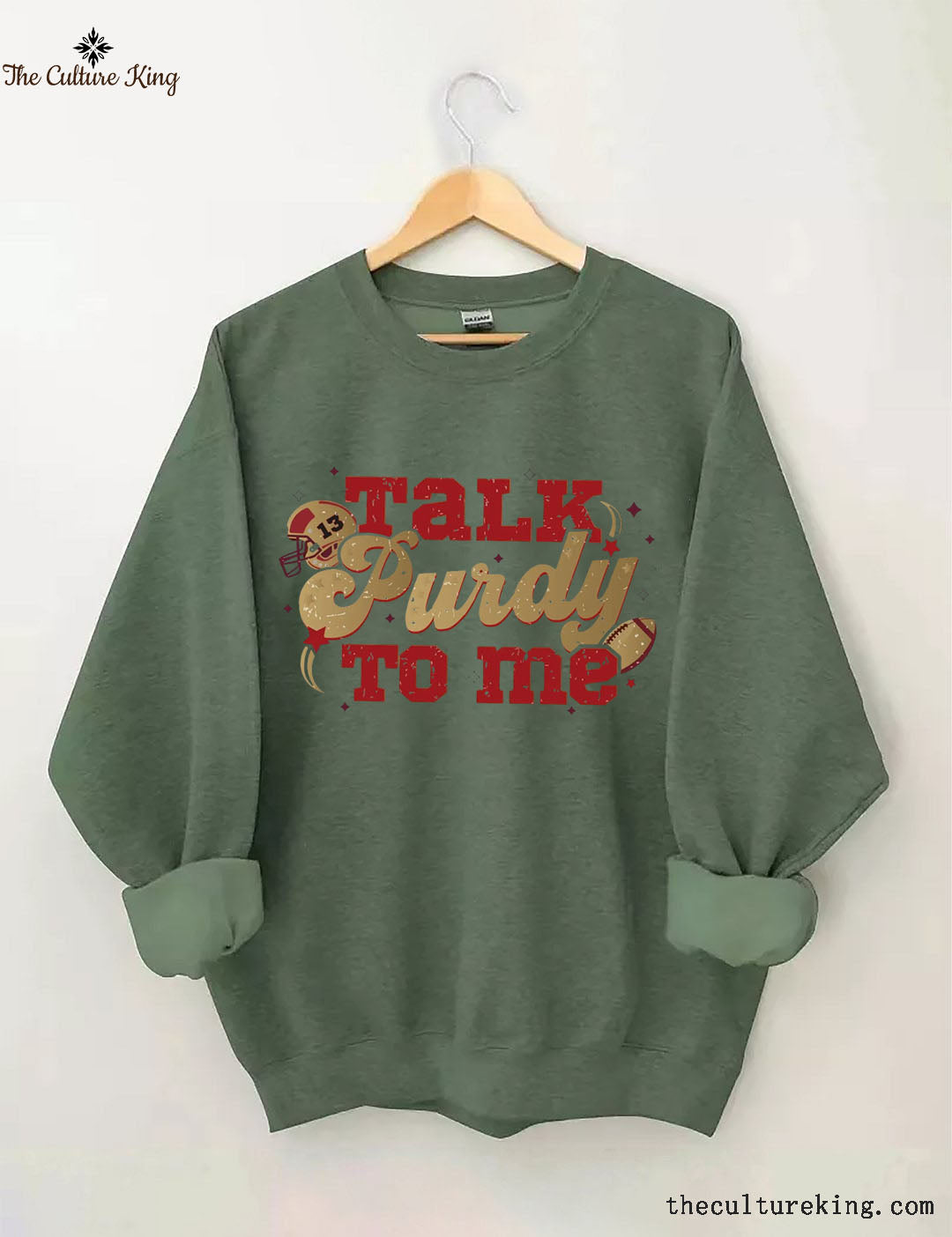 Talk Purdy To Me Football Sweatshirt