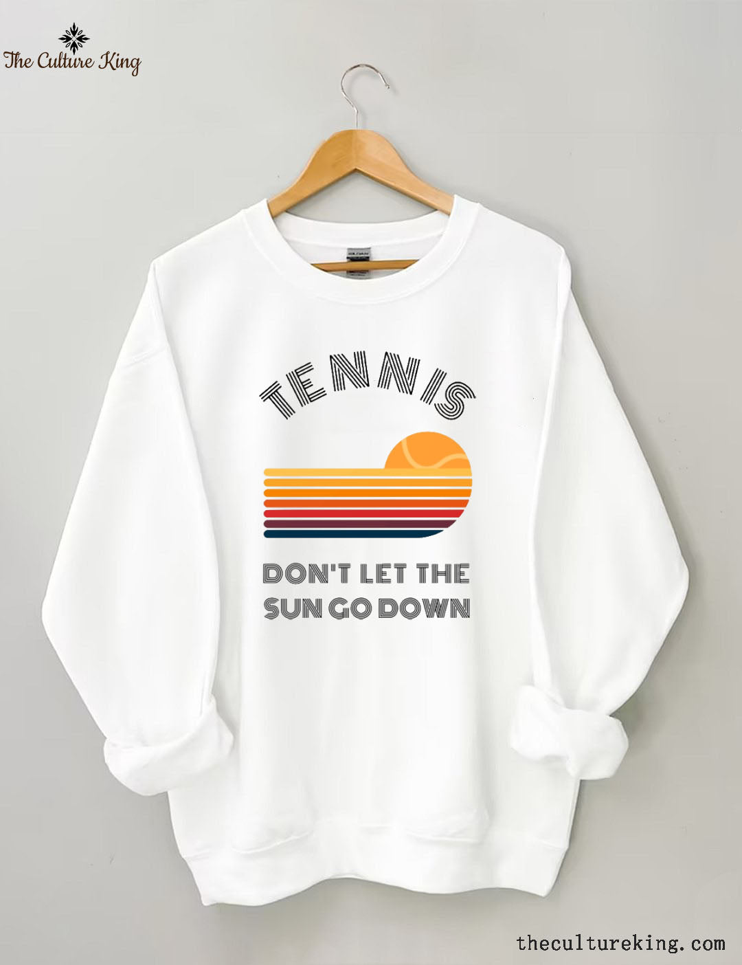 US Open Don't Let The Sun Go Down Tennis Sweatshirt