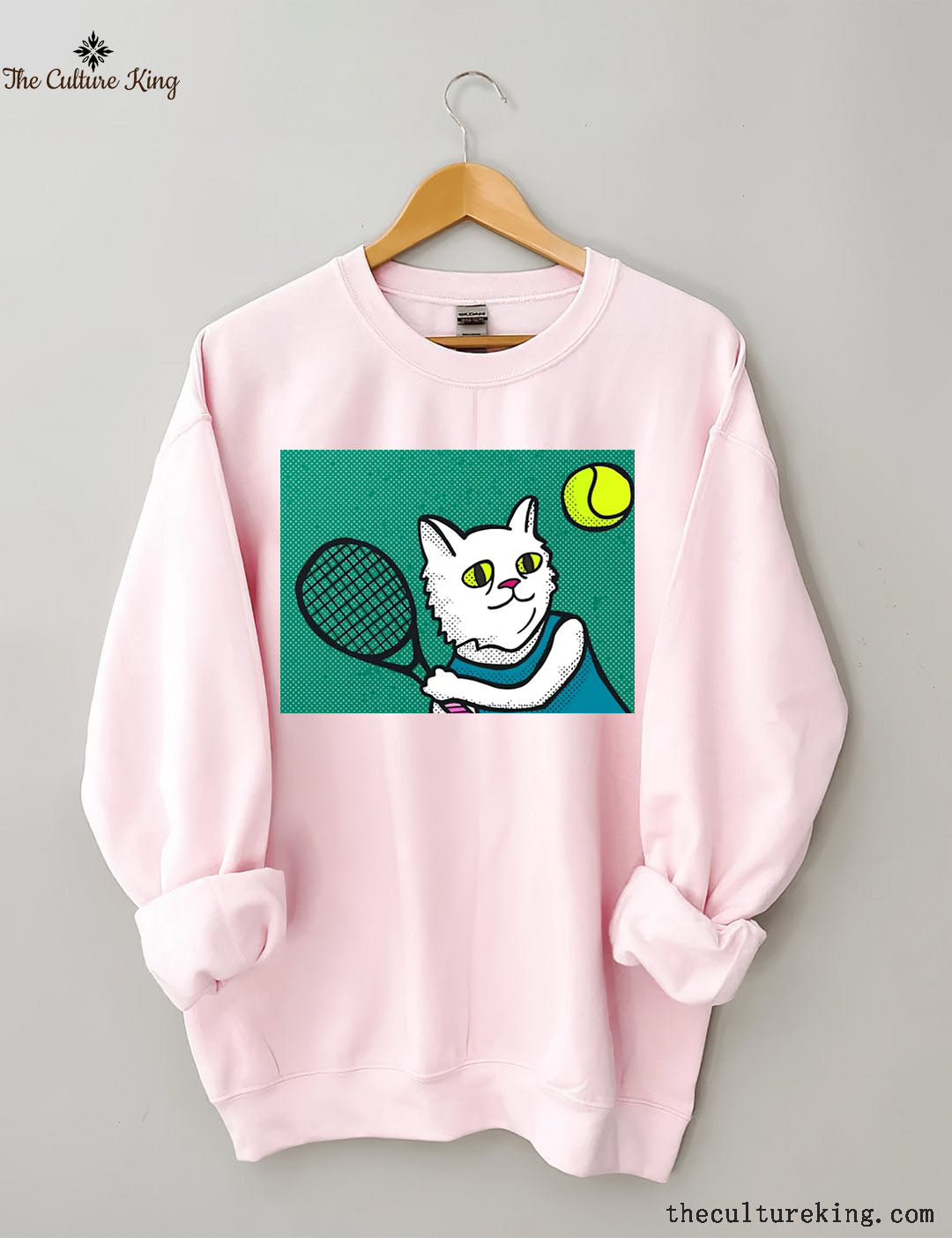 Tennis Cat Sweatshirt