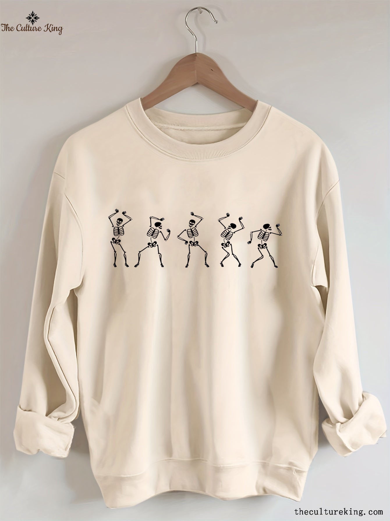 Dancing Skeleton Halloween Sweatshirt