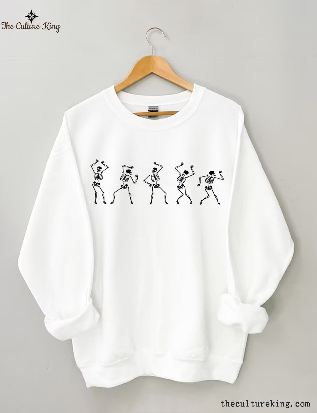 Dancing Skeleton Halloween Sweatshirt