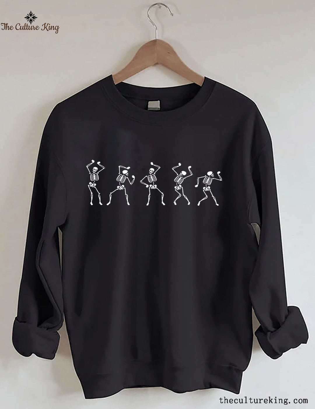 Dancing Skeleton Halloween Sweatshirt