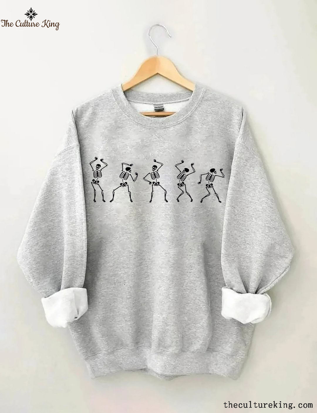 Dancing Skeleton Halloween Sweatshirt